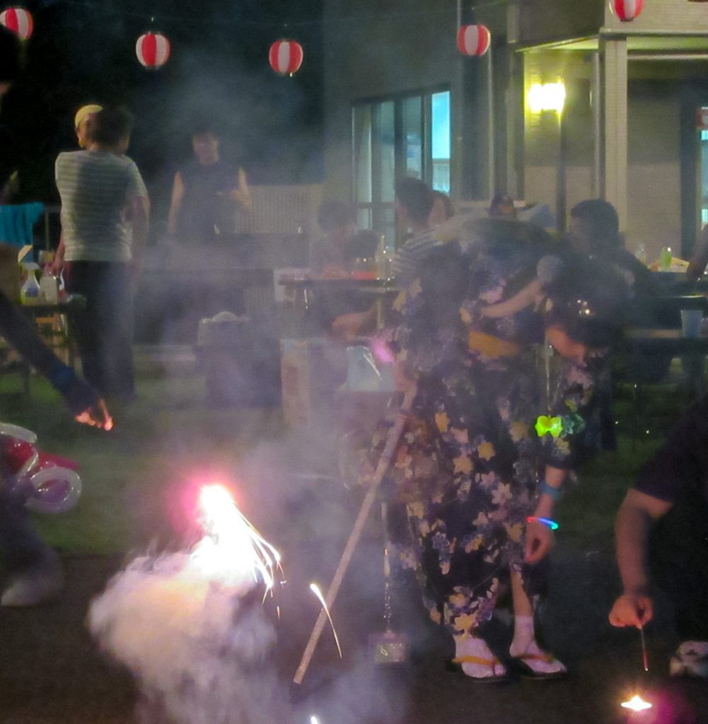 ふらっと 夏祭りの様子